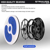 4 - Strauss Tummy Twister,  Blue and White  100 kg 