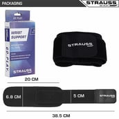 6 - Strauss Wrist Support, Black Free Size