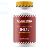 1 - Crazybulk D-Bal Natural Alternative,  90 capsules  Unflavoured 