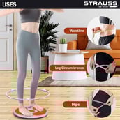 5 - Strauss Tummy Twister,  White and Orange  100 kg 