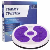 1 - Strauss Tummy Twister,  White and Purple  100 kg 