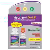 1 - Bio Health Vivotrum Gold Women,  125 tablet(s)  Unflavoured Combo 