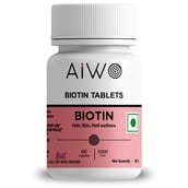 1 - Aiwo Biotin 5000mcg, 60 tablet(s) Unflavoured
