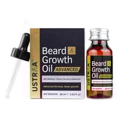 1 - Ustraa Beard Growth Oil Advanced,  60 ml  with DHT Boosters 