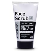 1 - Ustraa Face Scrub,  100 g  Activated Charcoal 