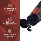 3 - Ustraa De-Tan Face Mask,  125 g  for Oily Skin 