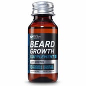 2 - Ustraa Beard Growth Supplement,  60 ml  with Biotin 