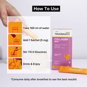 7 - TrueBasics Collagen Skin OP,  30 Piece(s)/Pack  Orange 