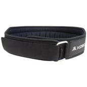 KOBO Foam Padded Weight Lifting Belt (WTB-04),  Black  Large 