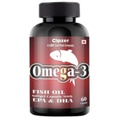 1 - Cipzer Omega-3 Fish Oil,  60 softgels 