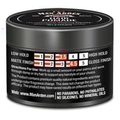 2 - Man Arden Hair Pomade, 50 g for All Types of Hair