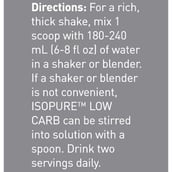 10 - Isopure Zero Carb Protein Powder,  7.5 lb  Creamy Vanilla 