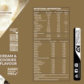 4 - Absolute Nutrition Whey Protein,  4.4 lb  Cookies & Cream 