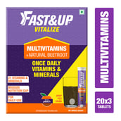 1 - Fast & Up Vitalize,  60 tablet(s)  Peach 