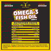 4 - Wild Buck Omega-3 Fish Oil,  90 softgels 