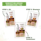 5 - Health Veda Organics Moroccan Argan Shampoo, 200 ml Hydrates Hair & Scalp