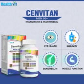 4 - Healthvit Cenvitan Men 50+ Multivitamins & Multimineral,  60 tablet(s)  Unflavoured 