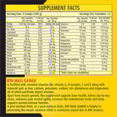 2 - BTN Sports Mass Gainer,  4.76 lb  Unflavoured 