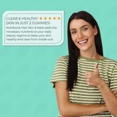 5 - Nutriburst Hair, Skin & Nails,  60 gummies  Strawberry 