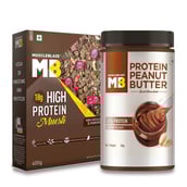 MuscleBlaze High Protein Peanut Butter & Muesli Combo