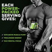 5 - Dr. Morepen Muscle Food Pre Workout 300, 0.55 lb Pineapple Play