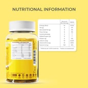 2 - Nutriburst Healthy Muscles & Bones,  60 gummies  Lemon (Pack of 2) 