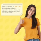 7 - Nutriburst Healthy Muscles & Bones,  60 gummies  Lemon 