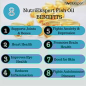 2 - NutriEkspert Omega-3 Fish Oil Triple Strength,  60 softgels 