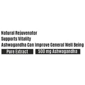 5 - HealthXP Essential Series Ashwagandha 500mg,  60 capsules 