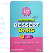 1 - Yogabars Dessert Bar, 5 bar(s) 3 Chocolate Fudge Brownie & 2 Nutty Fudge Brownie