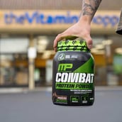 10 - MusclePharm Combat Powder, 4 lb Cookies & Cream