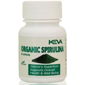 1 - Keva Organic Spirulina,  60 capsules 