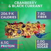 3 - NourishVitals Granola Snack Bar,  5 Piece(s)/Pack  Cranberry & Black Currant 