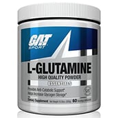 1 - GAT L Glutamine,  0.66 lb  Unflavoured 