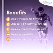 4 - Dr. Morepen CLA 1000mg,  60 capsules 