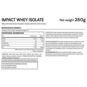 1 - Myprotein Impact Whey Isolate,  0.55 lb  Chocolate Smooth 