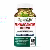 1 - NatureLife Nutrition Ashwagandha,  120 capsules 