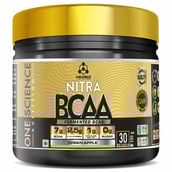 1 - One Science Fermented Nitra BCAA,  0.85 lb  30 Servings  Apple 