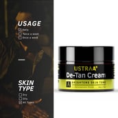 3 - Ustraa Total De Tan Kit - Face Scrub & Face Cream Combo,  2 Piece(s)/Pack  Brightens Skin Tone 