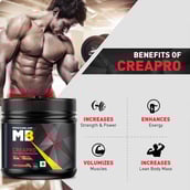 2 - MuscleBlaze CreaPRO Creatine with Creapure OP,  Melon Twist  0.55 lb 