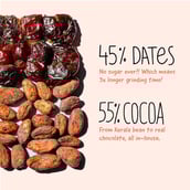 6 - The Whole Truth 55% Dark Chocolate,  2 Piece(s)/Pack  55% Cocoa & 45% Dates (No Added Sugar) 