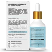 3 - Rejusure 2% Hyaluronic Acid + Vitamin B5 Facial Serum,  30 ml  for All Types of Skin 