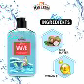 3 - Man Arden Shea & Vitamin E Body Wash,  250 ml  Blue Wave 