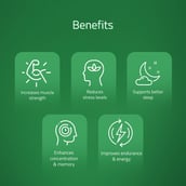 5 - Setu Ashwagandha : Boost - Mixed Berry Flavour,  60 gummies 