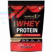 2 - MuscleXP 100% Whey Protein with Digestive Enzyme,  2.2 lb  Sea Salt Caramel (Pack of 3) 
