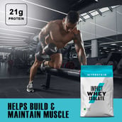 4 - Myprotein Impact Whey Isolate, 0.55 lb Coffee Caramel