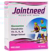 West Coast Jointneed Rose Hip & MSM, 30 tablet(s)