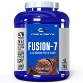 1 - Core Nutrition Fusion-7 Ultra Premium Protein Matrix,  4.4 lb  Chocoreo-Mint 