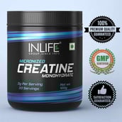 6 - INLIFE Micronized Creatine Monohydrate,  Unflavoured  0.22 lb 