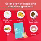 7 - HealthKart HK Vitals DISOLVE Strips Biotin, 30 Strip(s) Mango